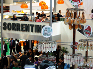 Veduta dei due livelli dello stand di 144 mq complessivi (Clicca per ingrandire)