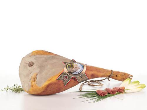 'Gran Sasso ORO' ham (Click here to enlarge)