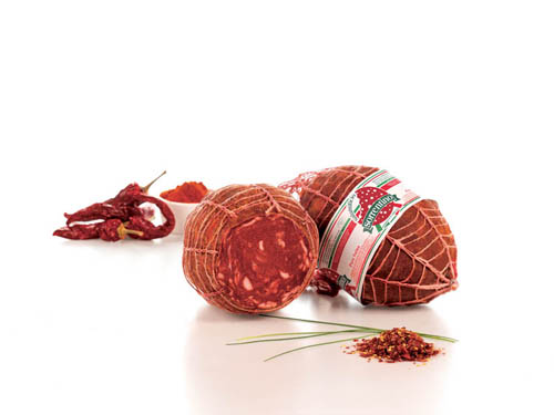 Salame Ventricina tipo Fiaschetto (Clicca per ingrandire)