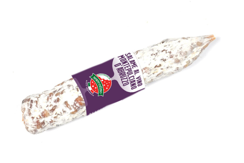 Salame al vino Montepulciano D'Abruzzo