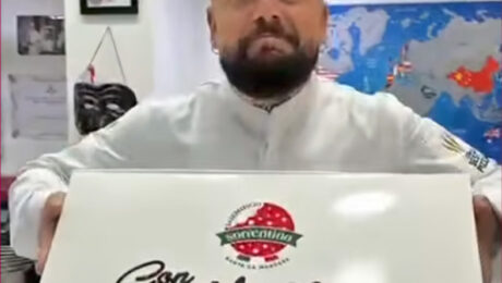 Vincenzo Abbate Pizzaiolo nuovo brand Ambassor Sorrentino Con Affetto Box