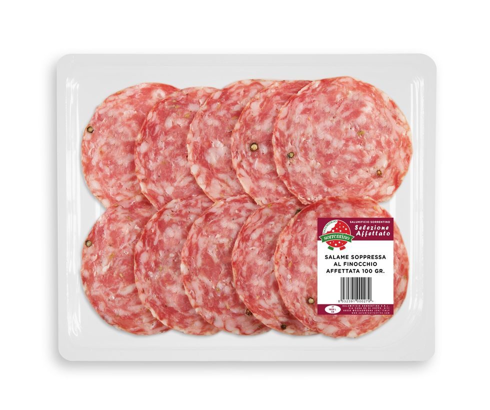 Soppressa al Finocchio Vorverpackte 100 gr.